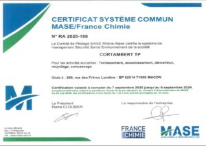 Certification MASE